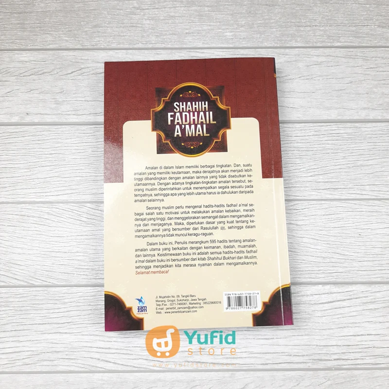Buku Shahih Fadhail Amal (Zam-Zam Publishing) - Image 2