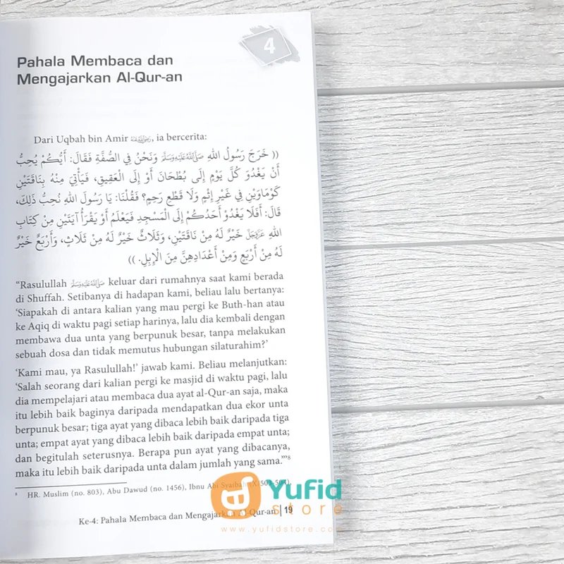 BUKU SHAHIH FADHAILUL QURAN (PUSTAKA IMAM ASY-SYAFII) - Image 8