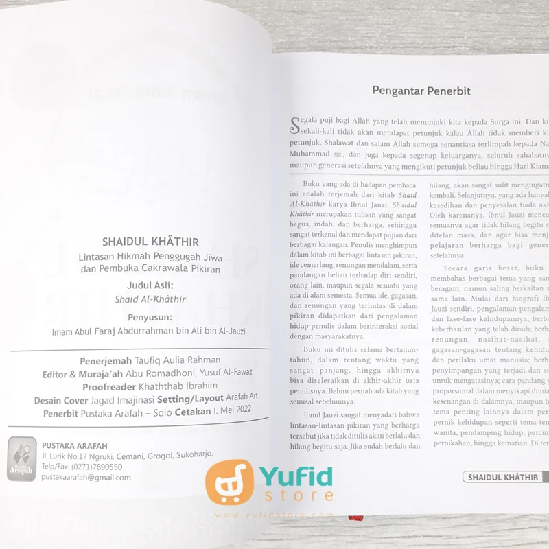 BUKU SHAIDUL KHATHIR (PUSTAKA ARAFAH) - Image 3