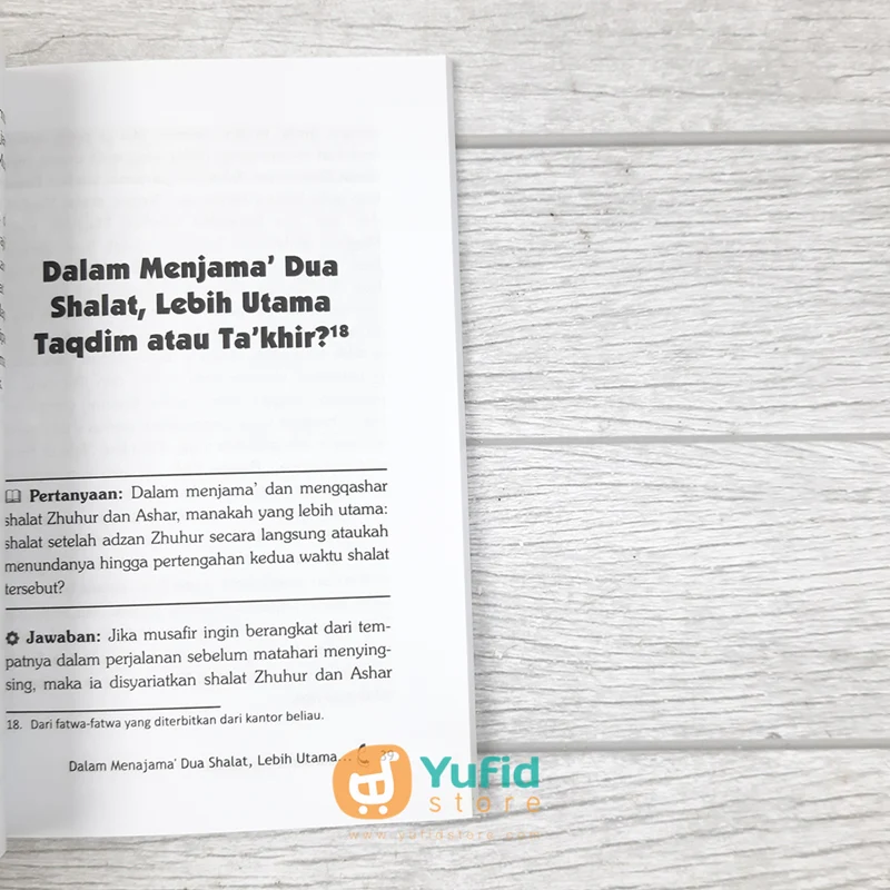 BUKU SHALAT JAMA’ DAN QASHAR FATWA LENGKAP SYAIKH BIN BAAZ (AT-TIBYAN) - Image 6
