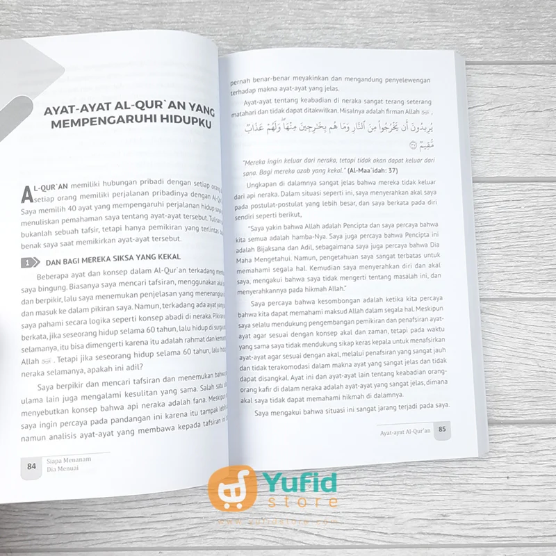 BUKU SIAPA MENANAM DIA MENUAI 40 RENUNGAN KEHIDUPAN (PUSTAKA AL-KAUTSAR) - Image 8