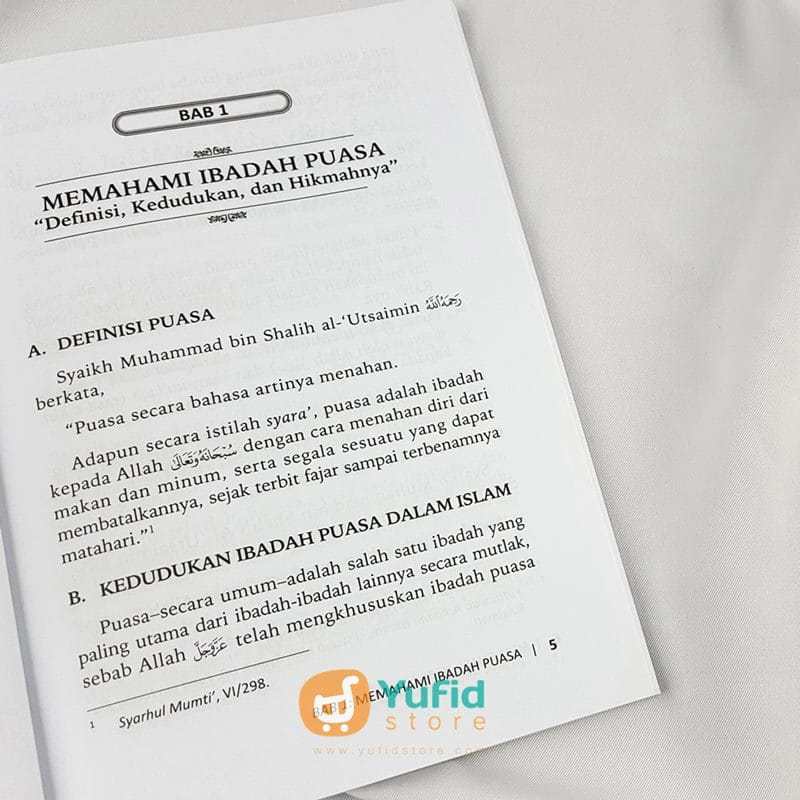 Buku Sifat Puasa Nabi Kompilasi 3 Ulama Besar (Media Tarbiyah) - Image 4