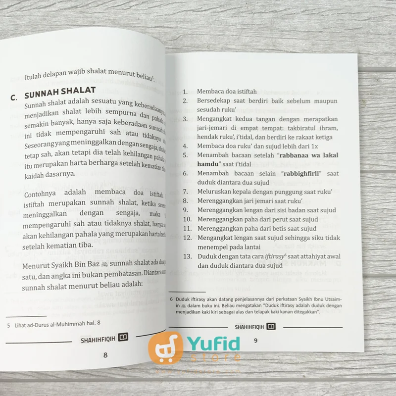 BUKU SIFAT SHALAT NABI DISERTAI GAMBAR DAN TATACARA SHALAT (FAHD PUBLISHING) - Image 6