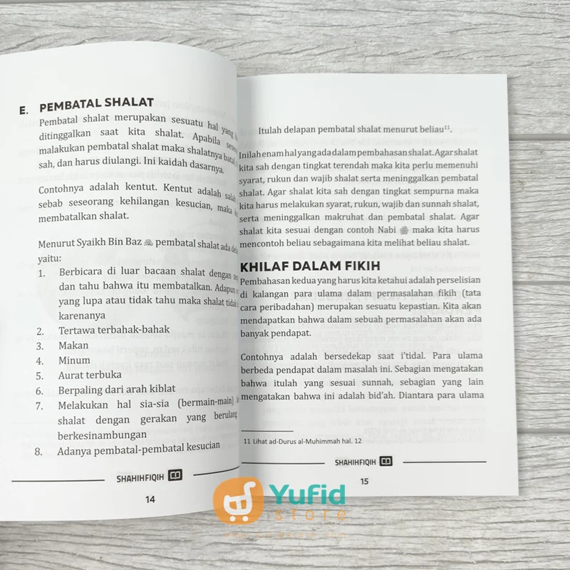 BUKU SIFAT SHALAT NABI DISERTAI GAMBAR DAN TATACARA SHALAT (FAHD PUBLISHING) - Image 7