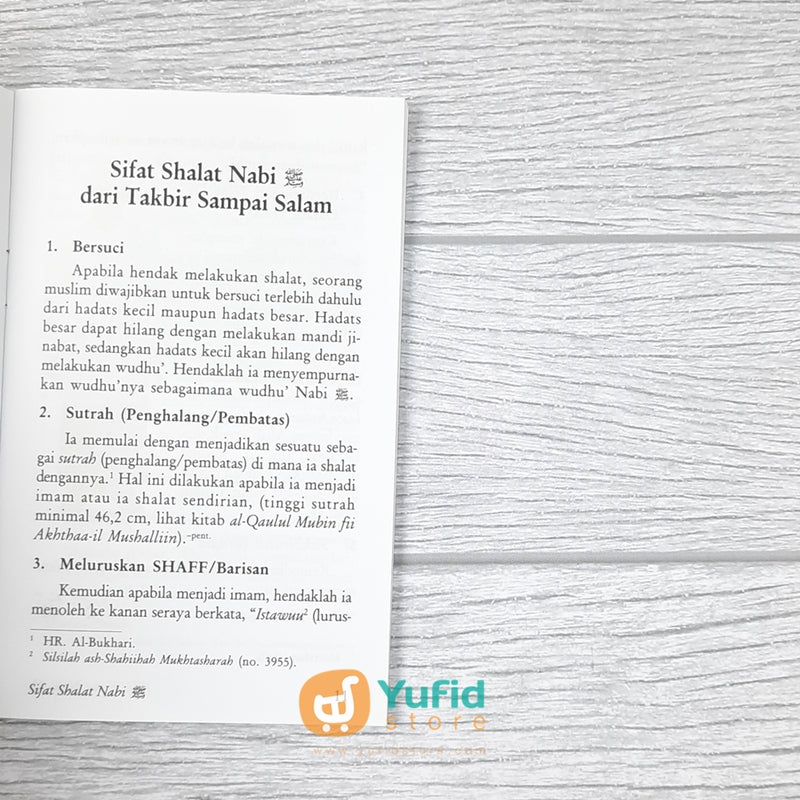 BUKU SAKU SIFAT SHALAT NABI PRAKTIS DAN LENGKAP DISERTAI DZIKIR (PUSTAKA IBNU UMAR) - Image 4