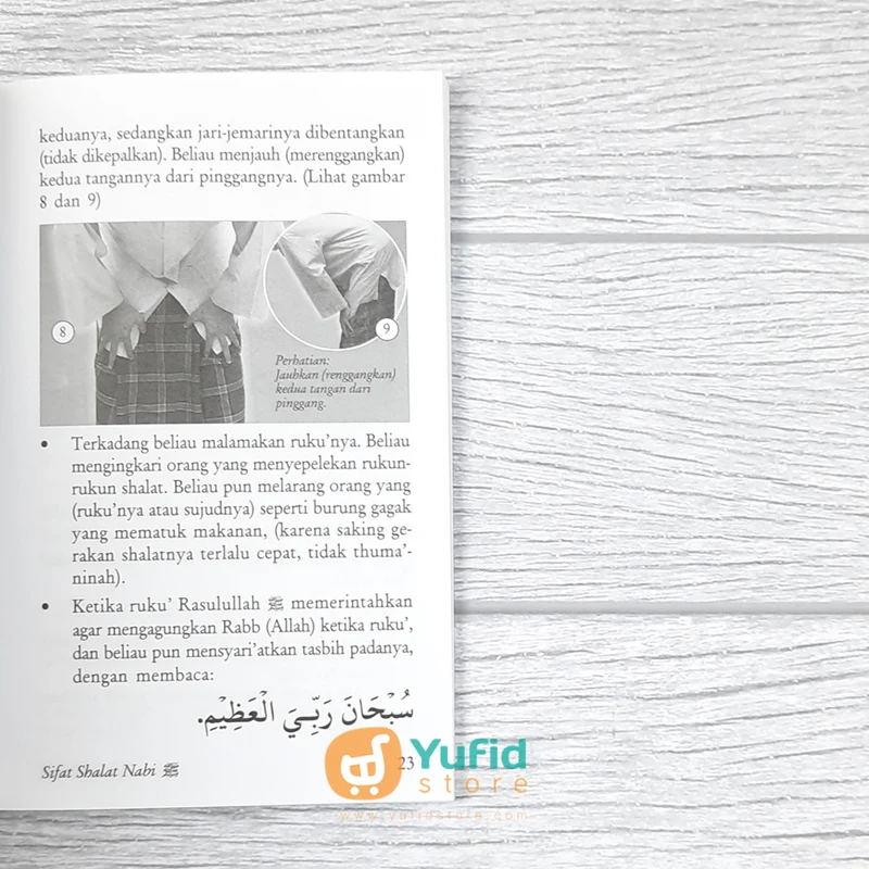 BUKU SAKU SIFAT SHALAT NABI PRAKTIS DAN LENGKAP DISERTAI DZIKIR (PUSTAKA IBNU UMAR) - Image 7