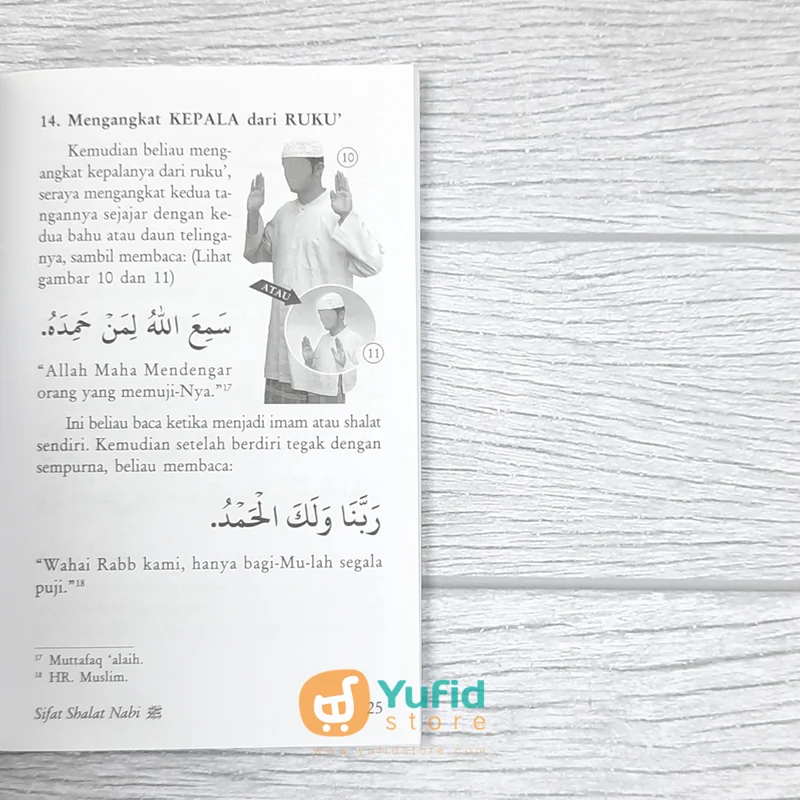 BUKU SAKU SIFAT SHALAT NABI PRAKTIS DAN LENGKAP DISERTAI DZIKIR (PUSTAKA IBNU UMAR) - Image 8