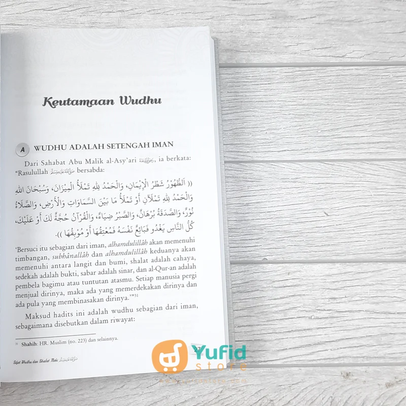 BUKU SIFAT WUDHU DAN SHALAT NABI (PUSTAKA IMAM ASY-SYAFII) - Image 7