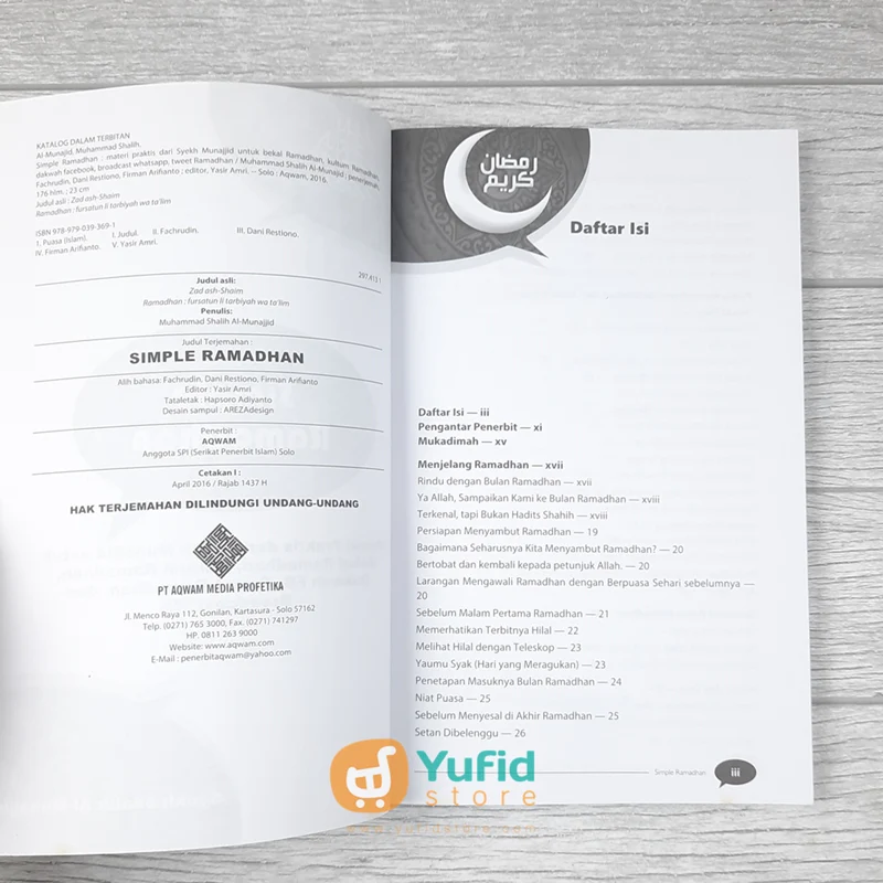 BUKU SIMPLE RAMADHAN (AQWAM) - Image 3