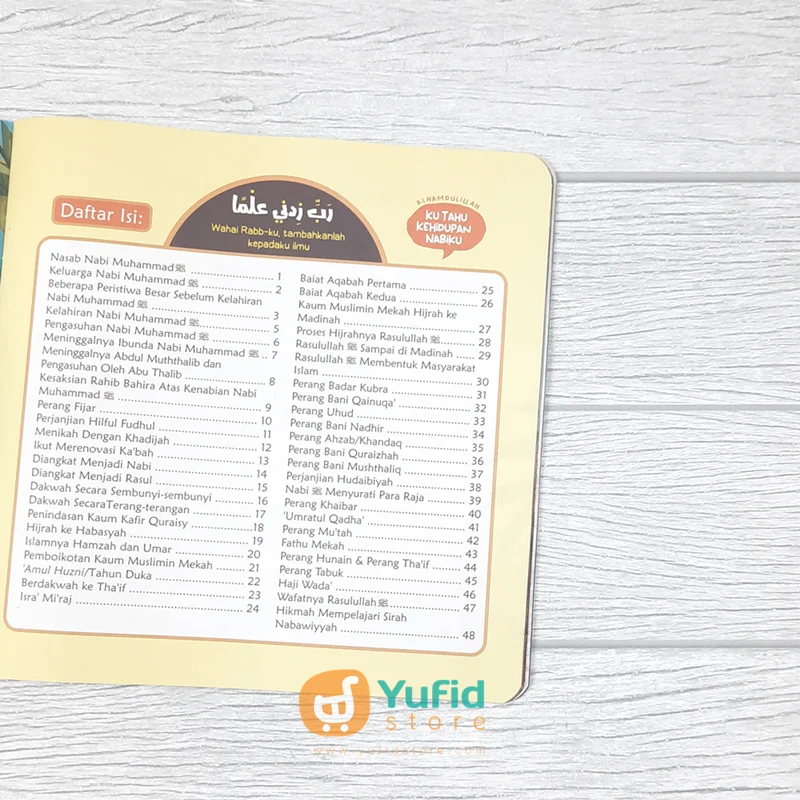 BUKU SIRAH NABAWIYYAH FOR KIDS (ARAFAH KIDS) - Image 5