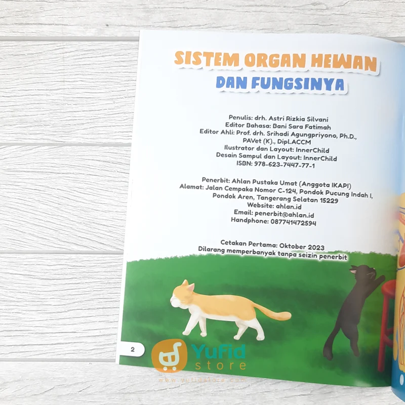 BUKU SISTEM ORGAN HEWAN DAN FUNGSINYA (AHLAN) - Image 4