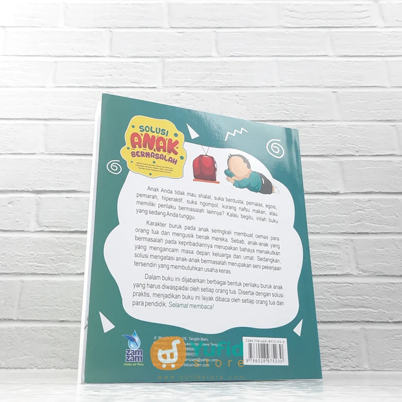 BUKU SOLUSI ANAK BERMASALAH (ZAM-ZAM PUBLISHING) - Image 2