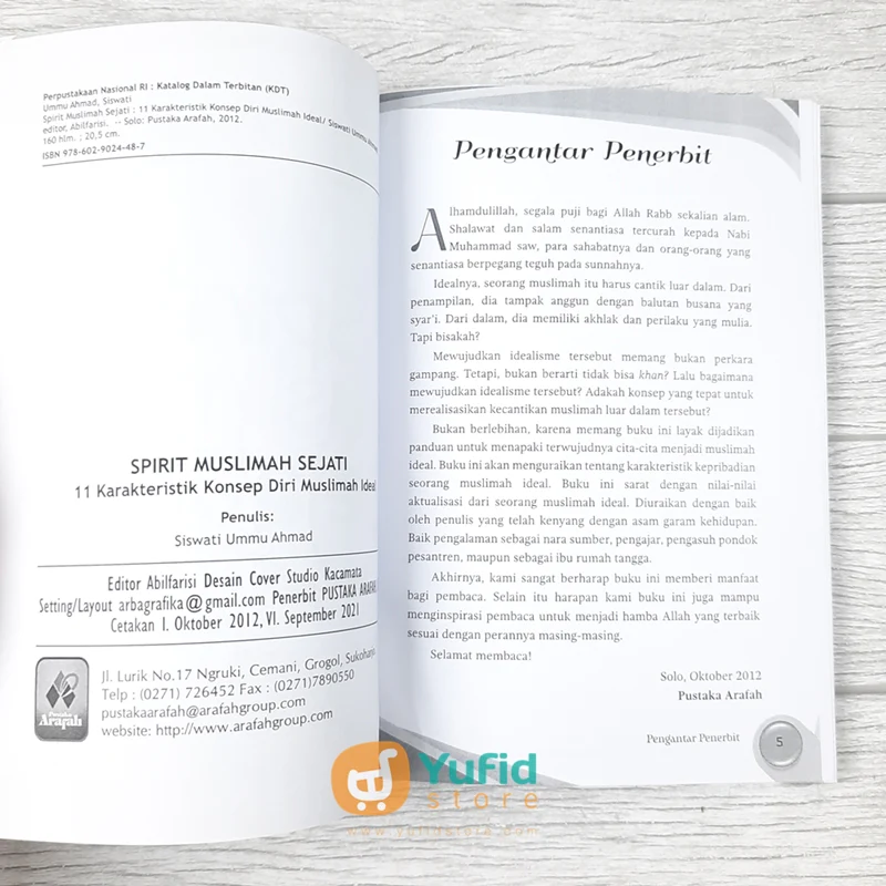 BUKU SPIRIT MUSLIMAH SEJATI (PUSTAKA ARAFAH) - Image 3