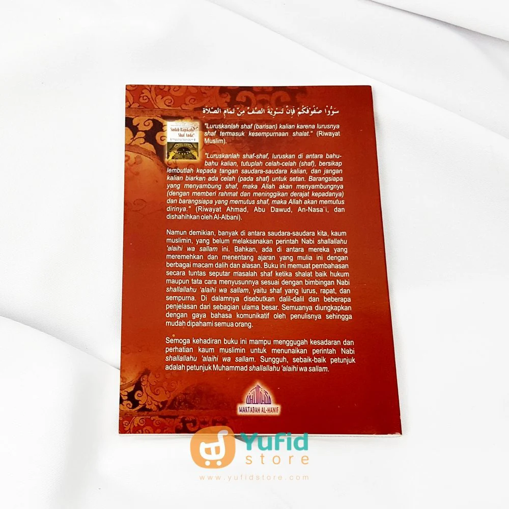 Buku Sudah Rapikah Shaf Anda? (Maktabah Al-Hanif) - Image 2