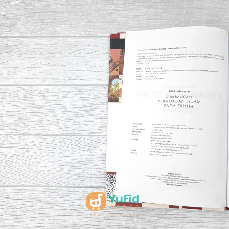 BUKU SUMBANGAN PERADABAN ISLAM PADA DUNIA (PUSTAKA AL KAUTSAR) - Image 3