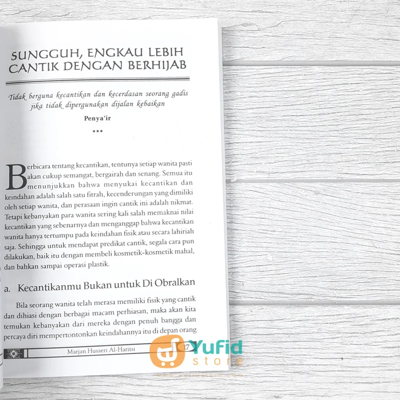 Buku Sungguh Engkau Lebih Cantik Dengan Hijab (Maktabah Al-Hanif) - Image 6