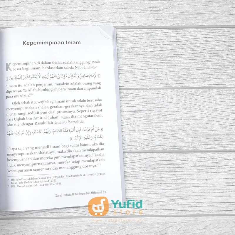BUKU SURAT TERBUKA UNTUK IMAM DAN MAKMUM (PUSTAKA IMAM ASY-SYAFII) - Image 7