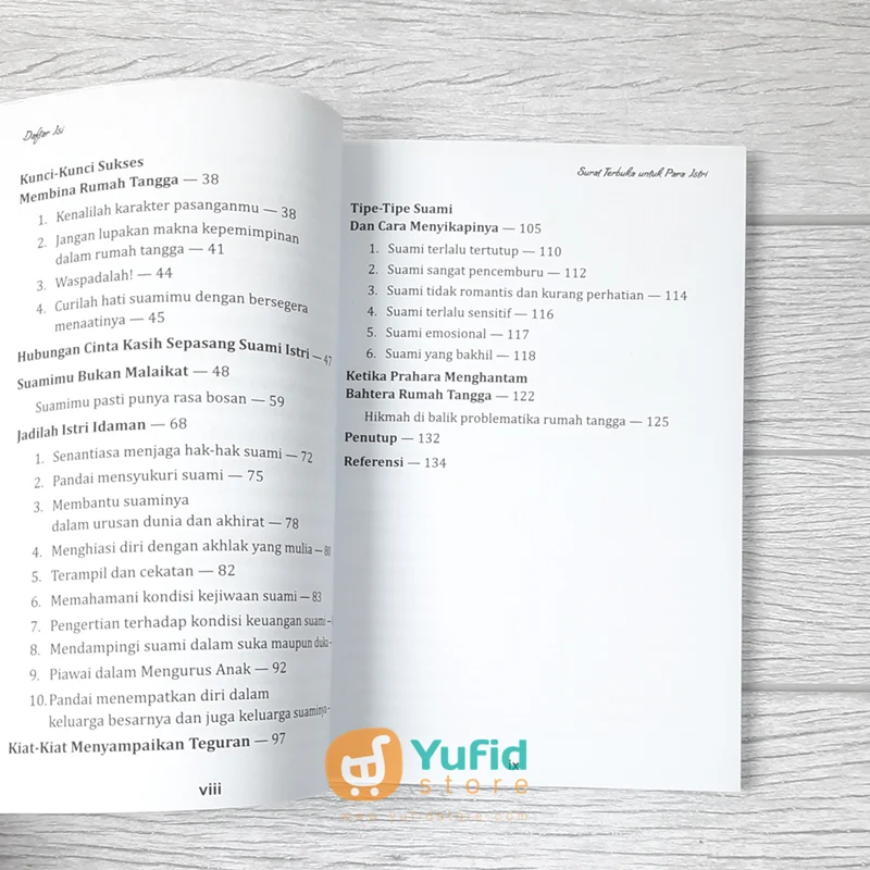 BUKU SURAT TERBUKA UNTUK PARA ISTRI - KUNCI SUKSES RUMAH TANGGA (PUSTAKA IMAM ASY SYAFII) - Image 5