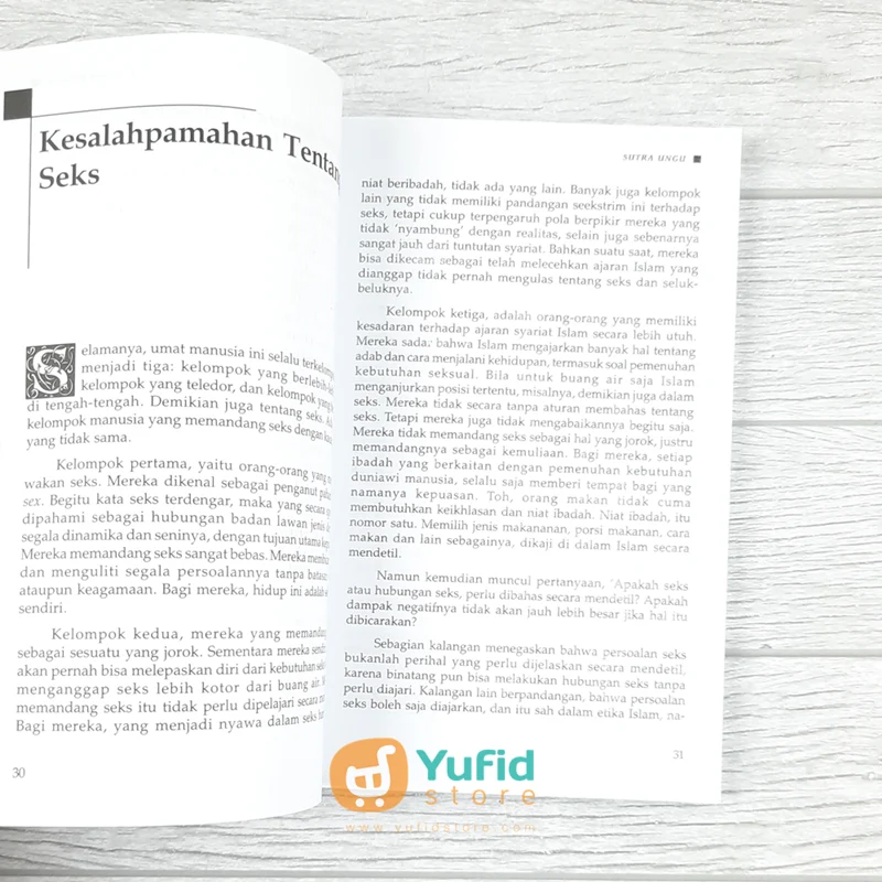 BUKU SUTRA UNGU - PANDUAN BERHUBUNGAN INTIM DALAM PERSPEKTIF ISLAM (RUMAH DZIKIR) - Image 8