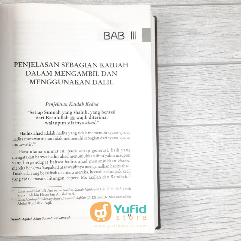 BUKU SYARAH AQIDAH AHLUSSUNNAH WAL JAMAAH (PUSTAKA IMAM ASY SYAFII) - Image 8