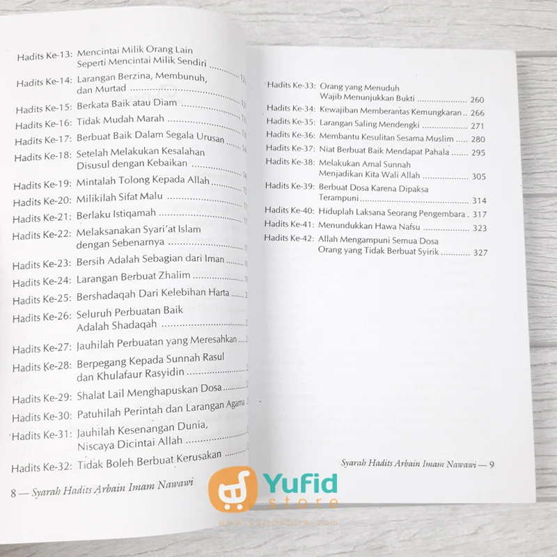 BUKU SYARAH HADITS ARBAIN (MEDIA HIDAYAH) - Image 5