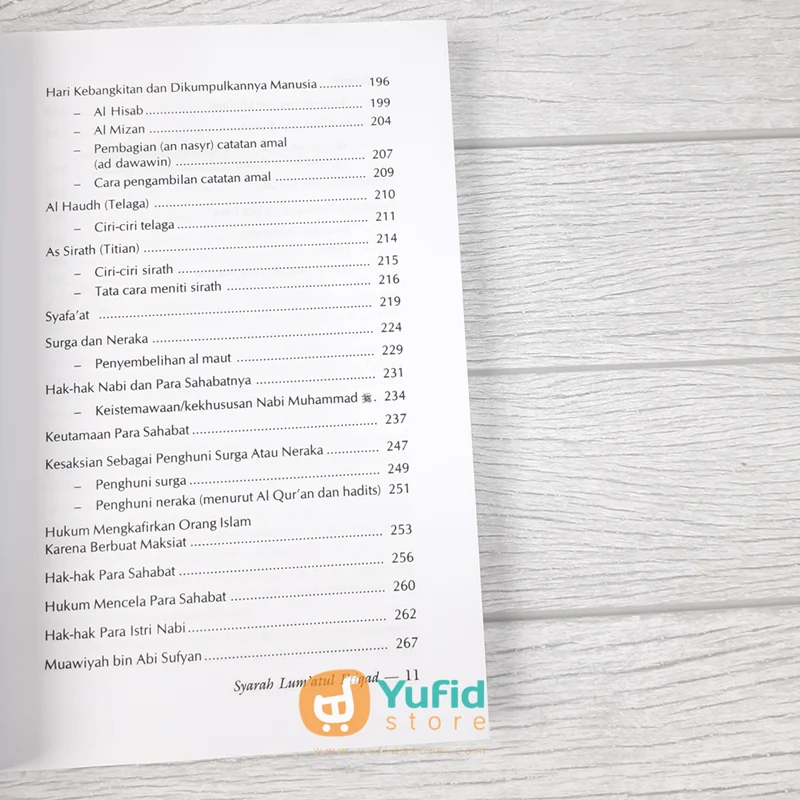 Buku Syarah Lumatul Itiqod Cara Mudah Memahami Nama Dan Sifat Allah (Media Hidayah) - Image 5
