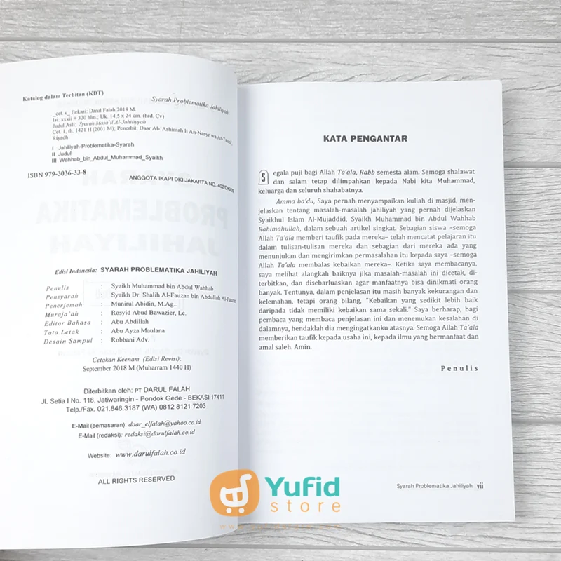 Buku Syarah Problematika Jahiliyah (Darul Falah) - Image 3