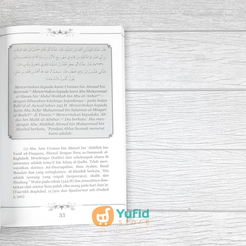 BUKU SYARAH USHULUS SUNNAH - KEYAKINAN AL-IMAM AHMAD DALAM AQIDAH (DHIYAUL ILMI) - Image 6