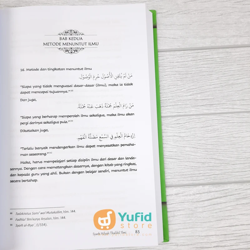 Buku Syarh Hilyah Thalibil Ilmi (Griya Ilmu) - Image 9