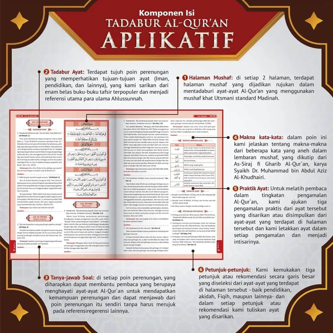 BUKU TADABUR AL-QUR'AN APLIKATIF - 1 SET - JILID 1-3 (PUSTAKA AL-KAUTSAR) - Image 4