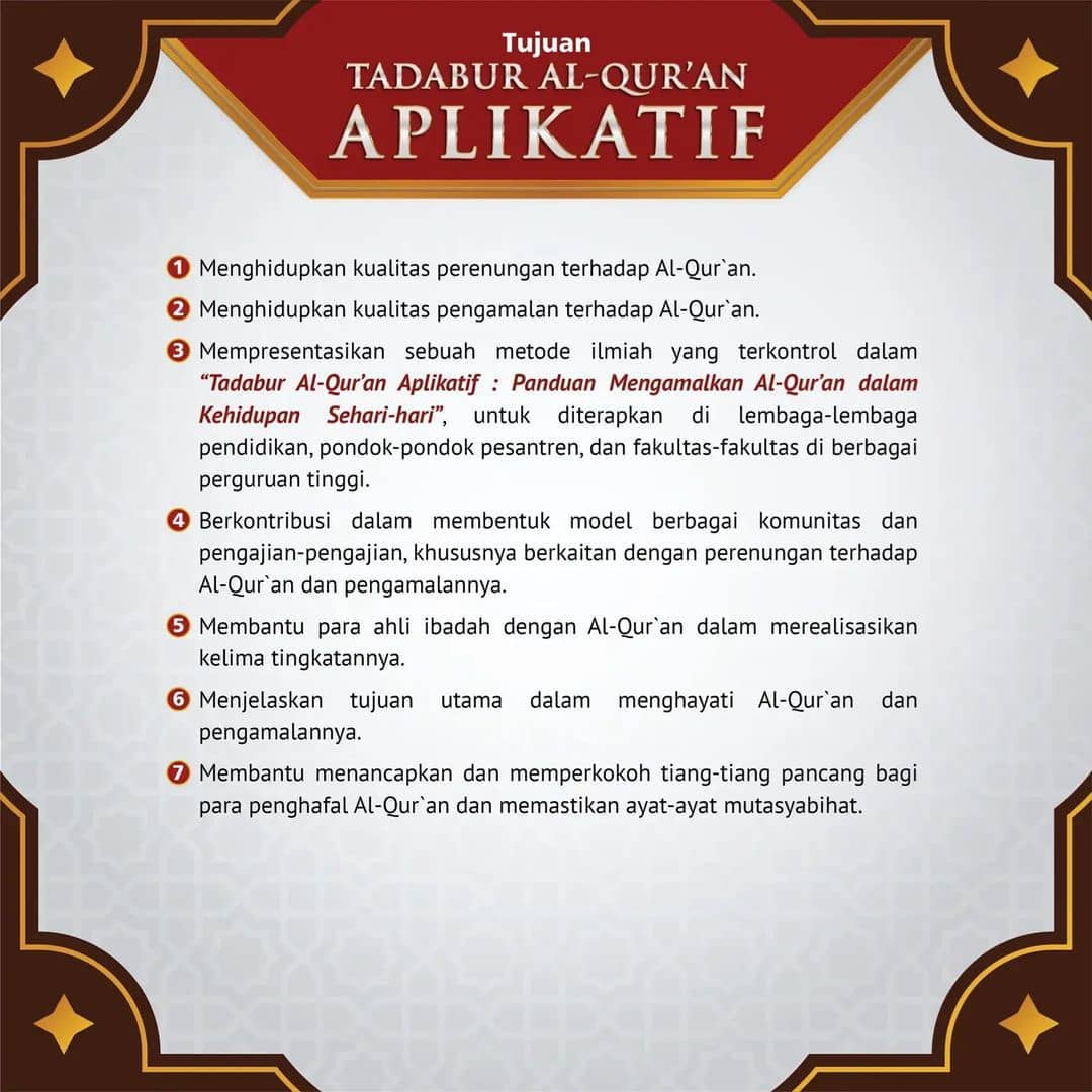 BUKU TADABUR AL-QUR'AN APLIKATIF - 1 SET - JILID 1-3 (PUSTAKA AL-KAUTSAR) - Image 7