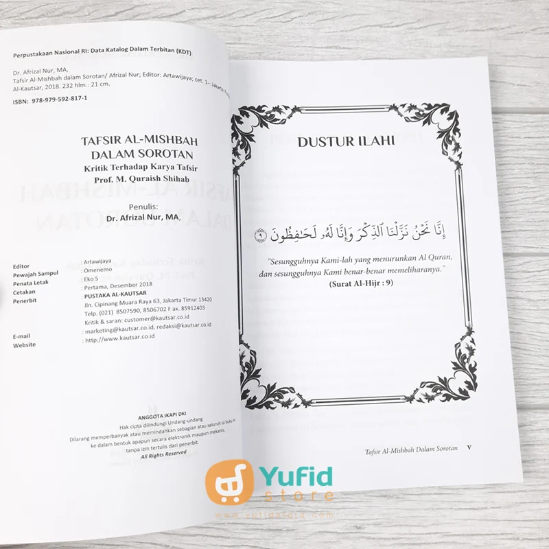 Buku Tafsir Al-Mishbah dalam Sorotan (Pustaka Al-Kautsar) - Image 3