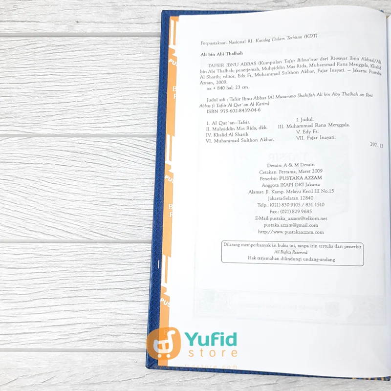 BUKU TAFSIR IBNU ABBAS (PUSTAKA AZZAM) - Image 3