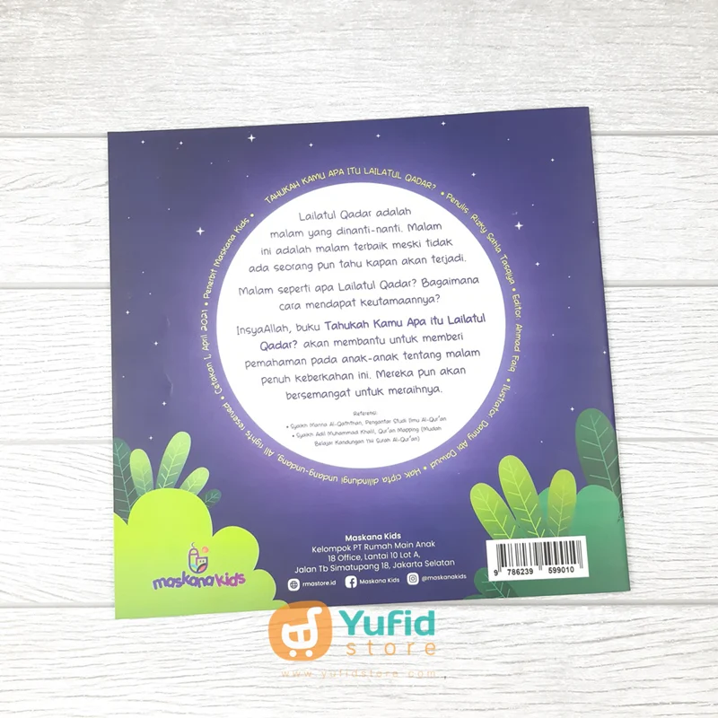 Buku Tahukah Kamu Apa Itu Lailatul Qadar? (Maskana Kids) - Image 2