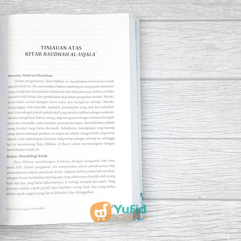 BUKU TAMAN ORANG-ORANG YANG BERAKAL SEHAT (PUSTAKA AL KAUTSAR) - Image 6