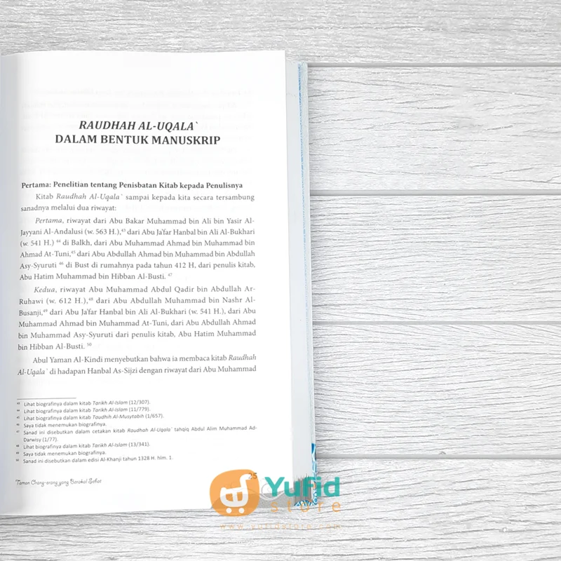 BUKU TAMAN ORANG-ORANG YANG BERAKAL SEHAT (PUSTAKA AL KAUTSAR) - Image 7