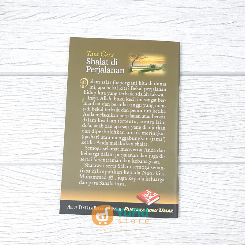 BUKU TATA CARA SHALAT DI PERJALANAN (PUSTAKA IBNU UMAR) - Image 2