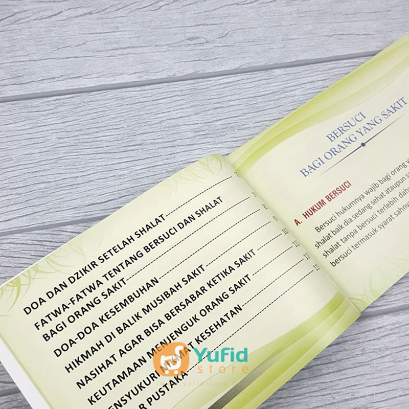 Buku Tata Cara Wudhu Dan Shalat Orang Sakit (Pustaka Imam Asy-Syafi’i) - Image 5