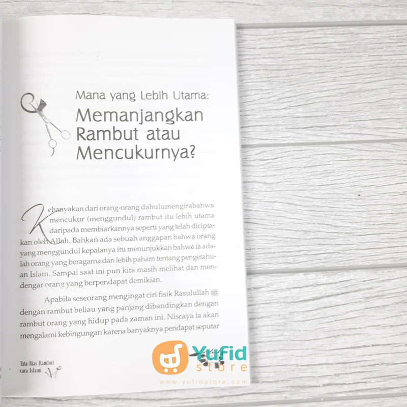 BUKU TATA RIAS RAMBUT CARA ISLAM (ZAM ZAM) - Image 7