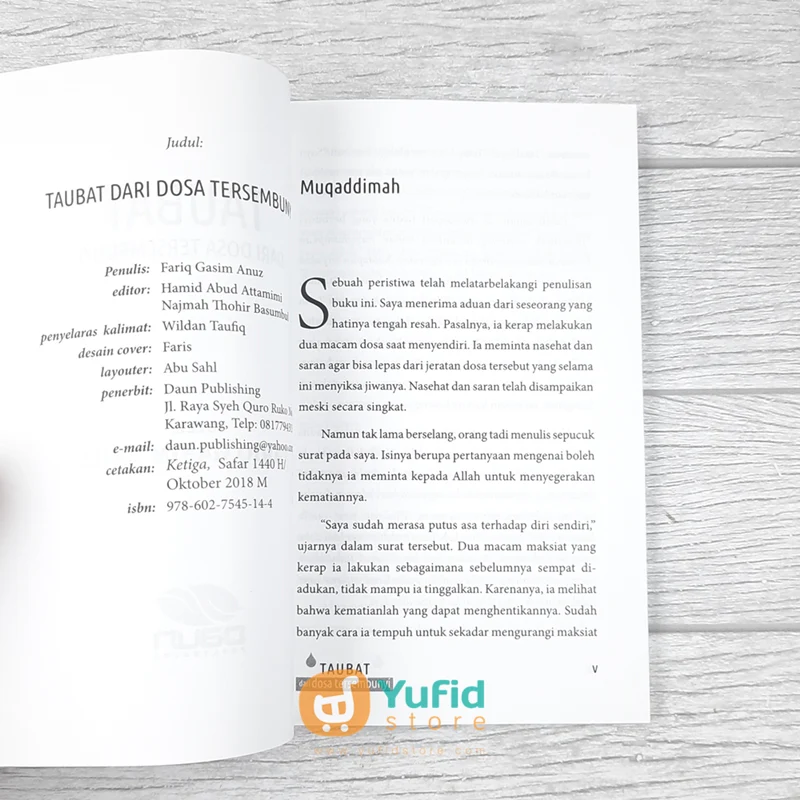 BUKU TAUBAT DARI DOSA TERSEMBUNYI (DAUN PUBLISHING) - Image 3