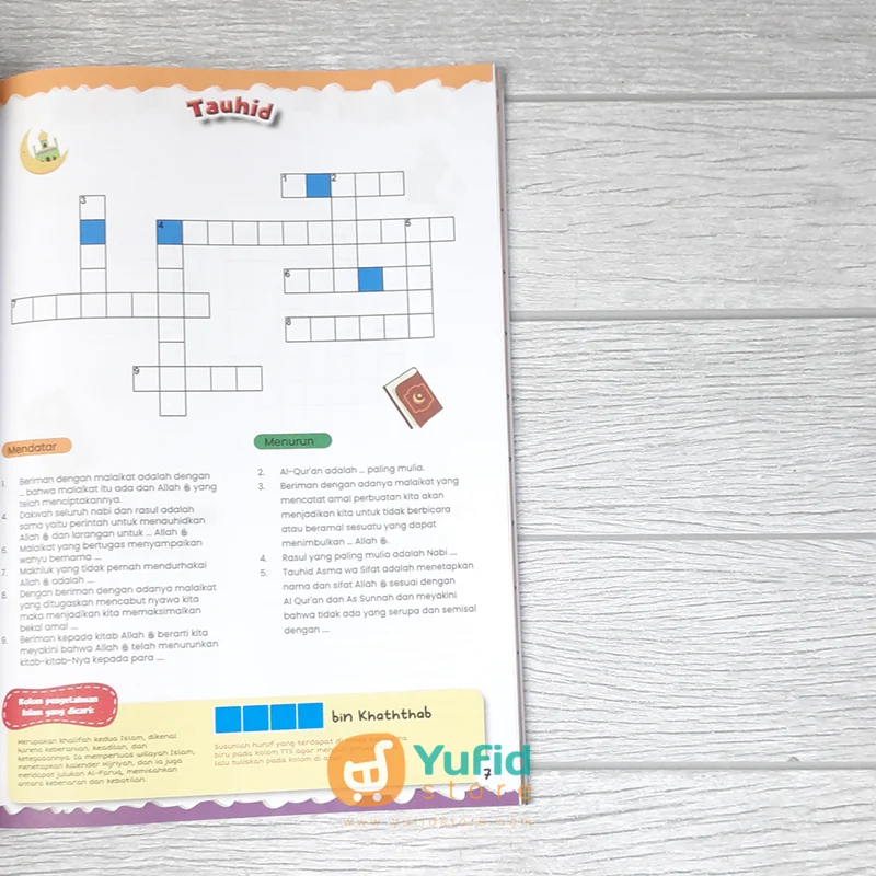 BUKU TEKA TEKI SERU ANAK MUSLIM LEVEL 3 (AHLAN) - Image 5