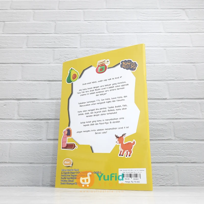 BUKU TEKA TEKI SERU ANAK MUSLIM LEVEL 4 (AHLAN) - Image 2