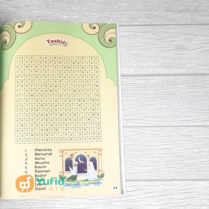 BUKU TEKA TEKI SERU ANAK MUSLIM LEVEL 4 (AHLAN) - Image 8