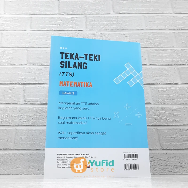 BUKU TEKA-TEKI SILANG MATEMATIKA LEVEL 1 (PINISI SAMUDRA ILMU) - Image 2