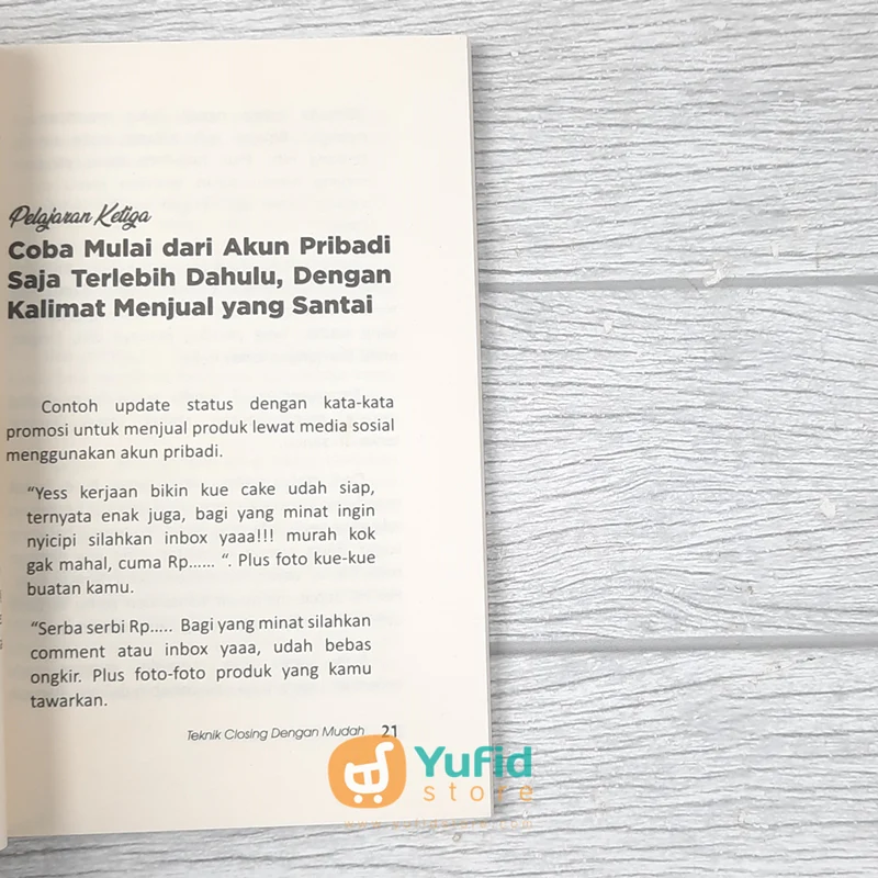 BUKU TEKNIK CLOSINGAN DENGAN MUDAH (MUJAHID) - Image 8