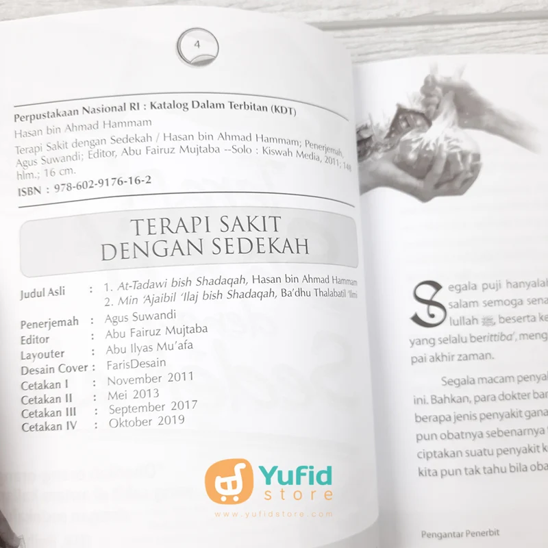 Buku Terapi Sakit Dengan Sedekah (Kiswah Media) - Image 3