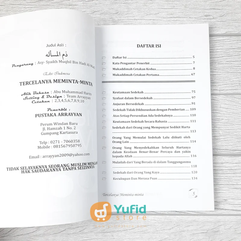 BUKU TERCELANYA MEMINTA-MINTA (PUSTAKA AR-RAYYAN) - Image 3
