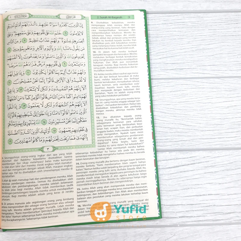 Buku Terjemah At-Tafsir Al-Muyassar Disertai Dengan Mushaf Al-Madinah Ukuran A5 (Al-Qowam) - Image 5
