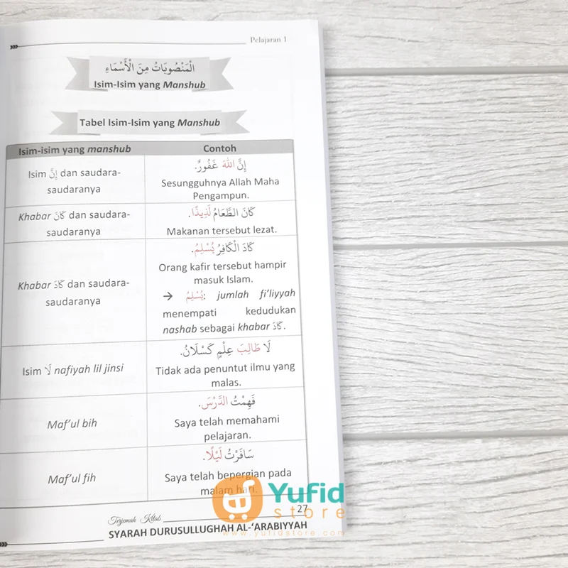 Buku Terjemah Syarah Kitab Durusul Lughah Al-Arabiyyah Jilid 3 (Daar Ilmi) - Image 8