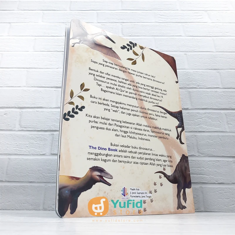 BUKU THE DINO BOOK - DINOSAURUS DALAM SAINS & PANDANGAN ISLAM (MAALIK KIDS) - Image 2